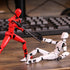 Feetcant 13 Figure,2026 13 Figures,3D Boys(White-1pc) Titan Action New Lucky Robot Action Printed Action Figures