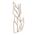 NoJo Fox Shaped Nursery Wall Décor, Copper Finish