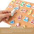 Arabic Alphabet Numbers Wooden Jigsaw Puzzle for Toddlers, Kids Learning Arabic Alphabet Words