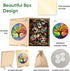 500 Adults,5MM (16.5"*16.5") Ruikiyart Colorful Tree Piece Puzzles for Tree of Life Wooden Jigsaw Puzzles, Tree Puzzle
