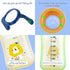 6 3 8 Qshare Sippy Cups For Toddlers, Weighted Straw Learner Cup with Handle for Babies, Water Bottle for Baby Months