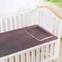 EtherSpher 28" 52" Brown Gradient Cooling Baby Bed Mattress x Washable Crib Padding for Sides for Kids, Adult