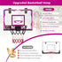 VATOS Basketball Hoop for Girls, Indoor Pink Basketball Hoop with Electronic Scoreboard & Remote Controller