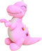 Wemi Pink Dinosaur Stuffed Animal Toys, Cute Soft Dinosaurs Plush Doll T-Rex Throw Pillow for Boys Girls, 11"