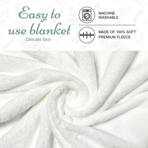 Wildflower Baby Monthly Blanket for Girls, Boho Floral Moon Nursery Decor, Babys First Year Photography Background