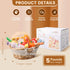 Playset, Set 3 4 5 Pithfor Picnic Wooden Play Food for Kids Kitchen, Cutting Pretend Play Kitchen Food Toy for Toddlers