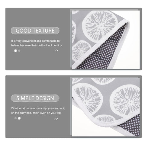 TOYANDONA Changing Pad Portable Folding Urinal Mat Large Diaper Cushion for Newborns Reusable Lightweight Travel