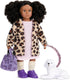 Lori Mini Doll & Toy Dog, 6-Inch Doll & Bichon Frise Pup Playset with Outfit & Accessories