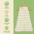 0.5 (18-24 Pack 2. TOG Sleep Sack - Premium Organic Cotton, Lightweight Wearable Blanket for Newborns, Infants