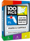 100 PICS US States & Capitals Flash Cards | All 50 States