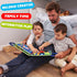 Guolely Montessori Busy Board Toy for 1-4 Year Olds - Sensory Activity Board for Fine Motor Skills, Travel Gift for Kids