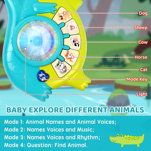 1 2 12-18 1-3 1st Marstone Toddler Toys for Year Old Boy Gift: Baby Musical Toys Months, Educational Learning Piano