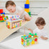 6-in-1 6+ 12-18 1 1-3, 1st Ancaixin Montessori Tissue Box Toy for Months Baby, Wooden Activity Cube, Puzzles Months