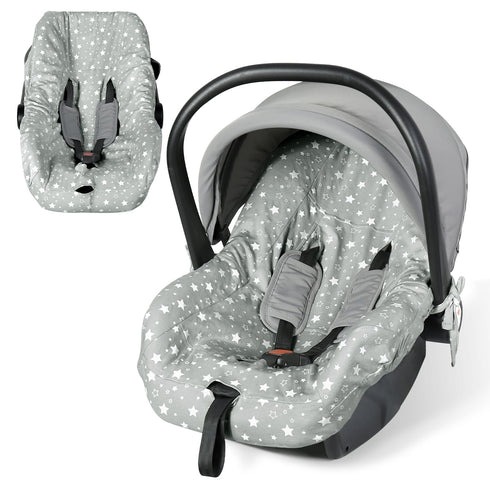 Orzbow Infant Car Seat Cover Liner, 100% Cotton Baby Seat Protector Cover,