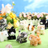 Lenwen 10 Pcs Cat Stuffed Animals Bulk, Soft Cuddly Kitten Plush Sets, Assorted Fluffy Stuffed Cats for Kids Birthday