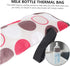 BESPORTBLE Insulated Baby Milk Bottle Pouch for Infants Portable Tote Bag Cooling Function for Newborn Feeding Sturdy