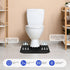 HBGOTL Commode Bathroom(4 Pack, Upgrade Round Potty Training Mats for Boys, Potty Training Toilet Rugs, Toilet Rugs u