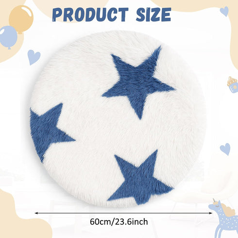 Nuanchu Baby Jumper Mat Soft Plush Baby Doorway Jumper Rug Portable Toddler Exerciser Mat for Active Toddler Indoor