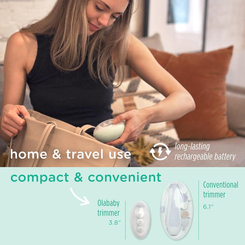 Trimmer Set Olababy Rechargeable Electric Baby Nail | Newborn Nail Clipper | Electronic File for Babies |