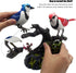 Tipmant Simulation Electric Birds Toy, Voice Controlled Realistic Animal Pets for Office Home Decor, Blue