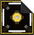 Nine-Marsh Mahjong Mat for Table 31.5''x31.5'', Non-Slip Mahjong Cloth Cover with Game Rules,
