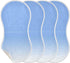 decor gift 4 Pack 22x11in Cotton Burp Cloth Soft Touch Blue Gradient Burp Rags for Unisex boy and Girl