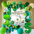 Dinosaur 5th Birthday Decorations, Large Foil Balloons, Happy Birthday Banner, Number 5 Balloon, Baby Shower