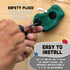 Squirrel Products Rock Climbing Holds for Kids, Deluxe Extra Large Climbing Rocks with Mounting Hardware for DIY Rock
