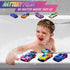 MACALOCA 1-3 4-8 Color Changing Cars Toys Bath Toysva for Ages Easter Basket Stuffers for Kids Grandkids Boys Birthday