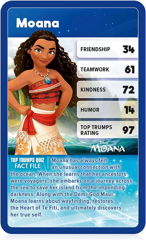 Top Trumps Card Game Disney Heroes, Family Games for Kids and Adults, Learning Games for 2 Players and More