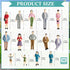 98 1: 25 Namalu Pcs Scale Miniature People Figurines Tiny Painted Model Train People Mini Architectural Plastic Small
