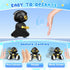 BAIWU 6+ Robot Toys for Kids,RC Robot with Gesture Sensing & LED Eyes,Star Projector and Music,Easter Gifts for Years