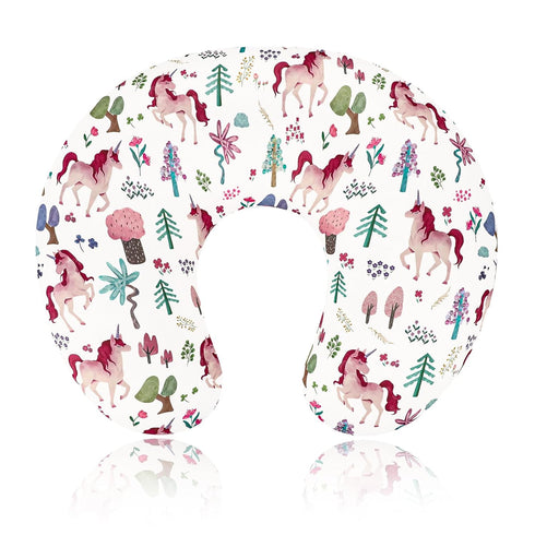 Nursing Pillow Cover, Stretchy and Soft Pillow Slipcover for Baby Boys Girls,