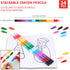 Riccioney 48Pcs Set Christmas Coloring Book for Kids with Crayons, Christmas Activity Books Mini Coloring Book Bulk DIY