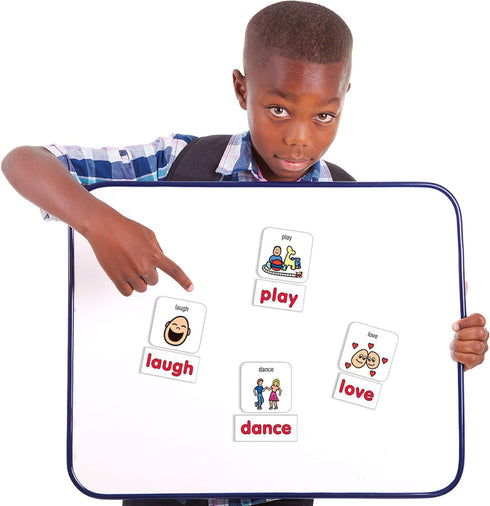 BARKER CREEK Learning Magnets, Picture Communication Symbol Magnets for Children, 3000