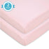 2 Pack 100% Pack 39" 27" Pack American Baby Company Natural Cotton Fitted and Play Sheets x - Soft & Breathable N Play