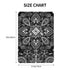 Hcpwzrf Black White Paisley Baby Car Seat Cover & Nursing Cover - Breathable Stretch Multi-Use Cover for Breastfeeding