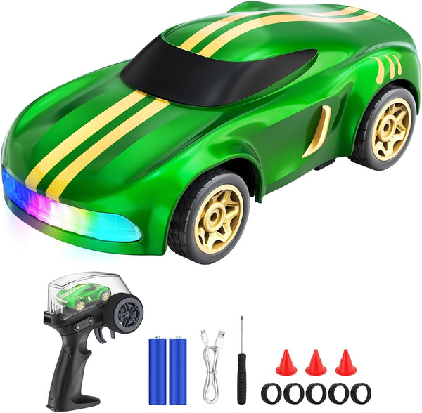 RC Drift Car, 1/64 Mini Drift RC Cars 4WD Micro Remote Control