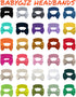 Baby Girl Headbands - Infant, Toddler Cotton Handmade Hairbands with Bows, Child Hair Accessories