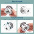 Inaya (4 Pack) 6-24 Baby Proofing Door Knob Cover & Baby Bath Seat for Babies Months