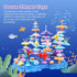 96PCS Set,Educational Wulumu Ocean Adventures DIY Building Stacking Toys STEM Toy Gift for Kids with Organiser Box,Fun