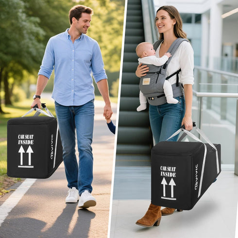 IBVIVIC Car Seat Travel Bag Compatible with UPPAbaby Aria and Mesa, Infant Car Seat Travel Bag Car Seat Cover
