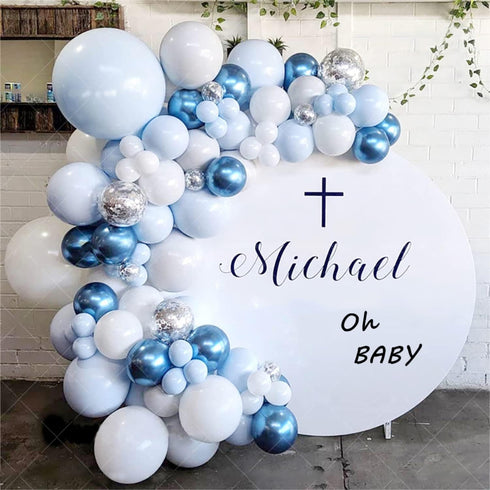 15 Pcs 18 Inch Pastel Blue Balloons for Birthday Wedding Baby Shower Party Decorations (Pastel Blue)