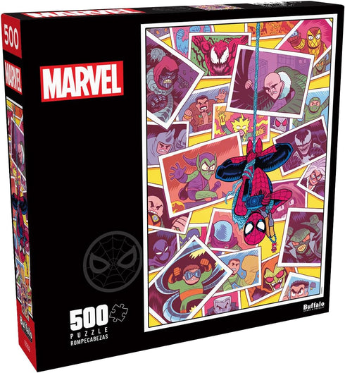 Buffalo Games Marvel The Amazing Spider-Man #25 Jigsaw Puzzle, 500 Piece for Adults, 21.25 x 15.00 Size