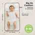 KeaBabies Portable Diaper Changing Pad and Car Seat Cover for Babies - Waterproof Foldable Baby Changing Mat
