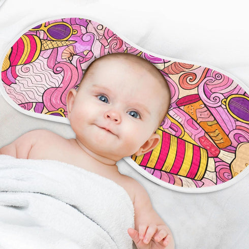 Kagirah (Summer Baby Burp Cloths, Soft Absorbent Burping Cloths for Babies, Cotton Milk Spit Up Rags, Large Size