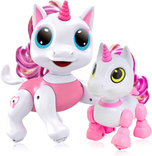 Power Your Fun Robo Pets Unicorn Toy 2pk Set - Unicorns Gifts
