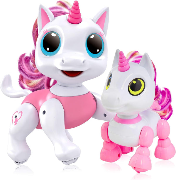 Power Your Fun Robo Pets Unicorn Toy 2pk Set - Unicorns Gifts