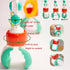 Baby Activity Arch Toy Bar for Stroller, Bassinets and Car Seat, Adjustable Crib Toys Hanging Attachment, Sensory