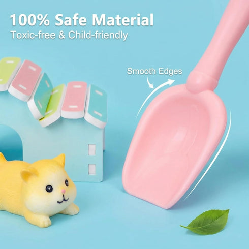 Toys,Summer Set 3 4 5 6 7 8 Carolart Pet Sensory Bin,Hamster and Rabbit Habitat,Animal Sensory Sand Kit for Boys